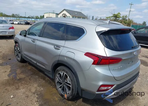 2020 Hyundai Santa Fe Limited 2.0T из США, поврежденный, VIN 5NMS5CAA0LH305988